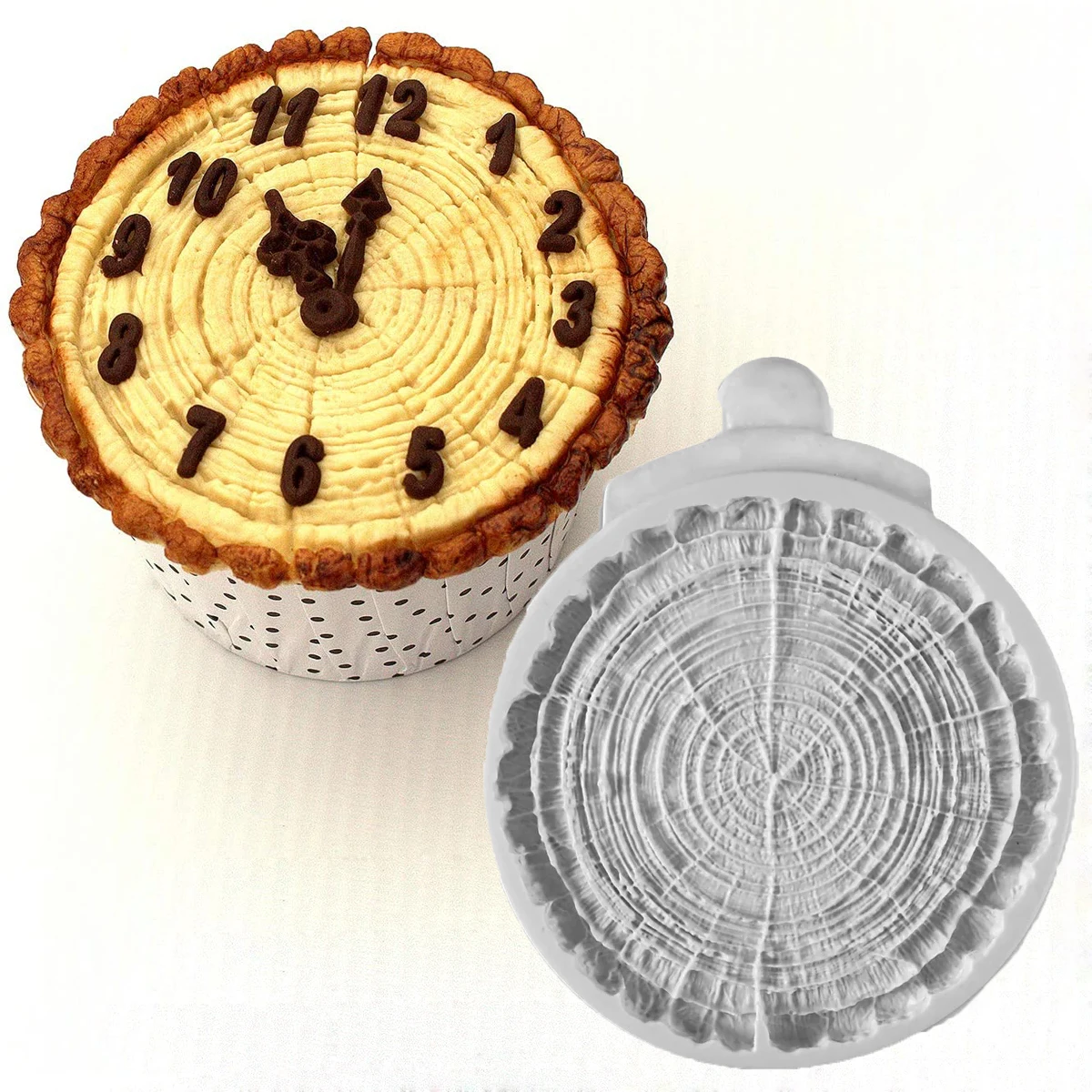 Небольшой журнал ломтик силиконовая форма для выпечки тортов с помадной