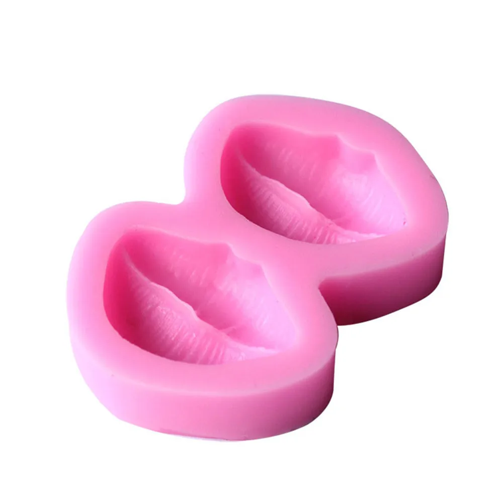 

1Pcs Creative Sexy Lips Mould Cake Decorating Molds Chocolate Silicone Mold Sugarcraft Tools Kitchen Gadgets