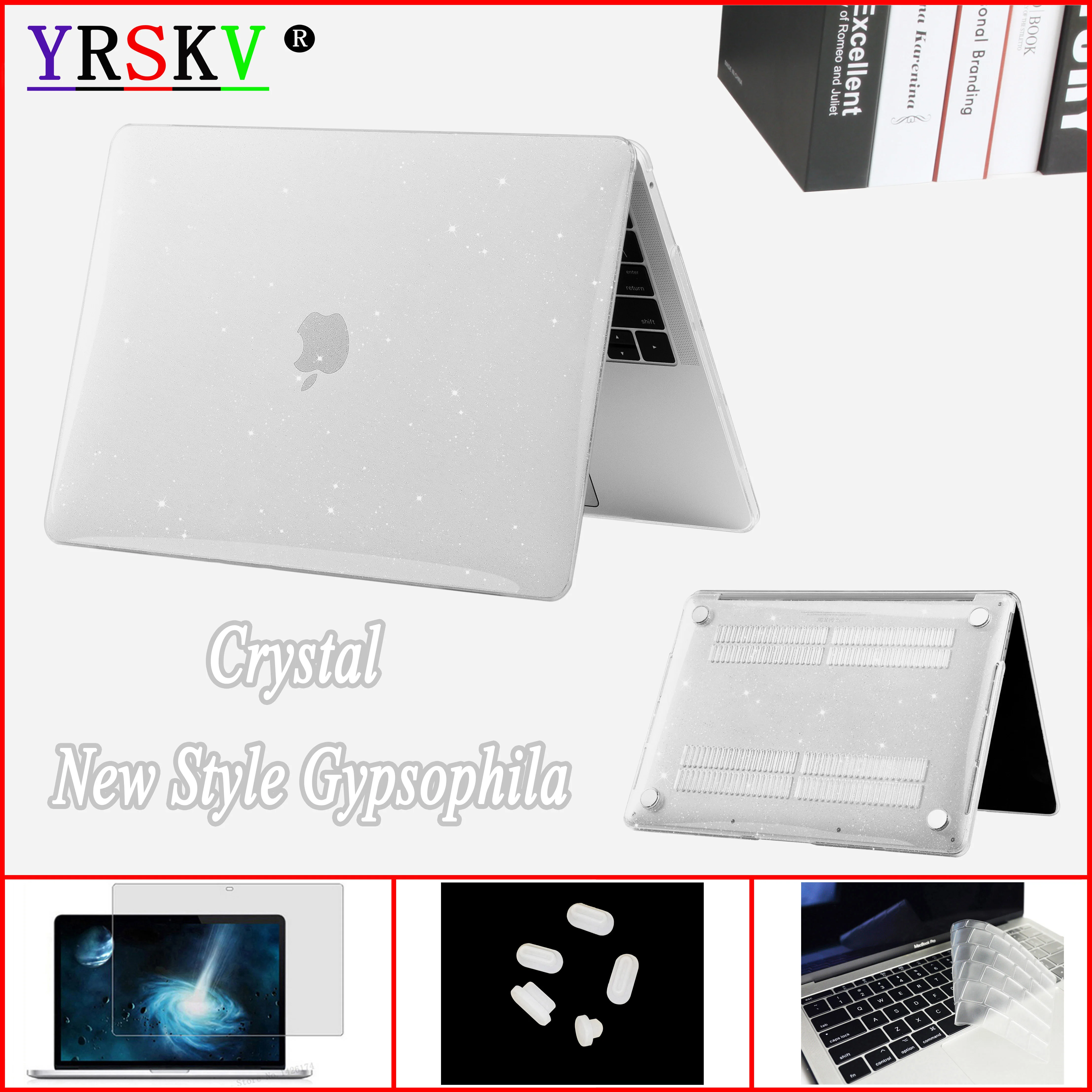 

2021 Gypsophila Case For Apple Macbook M1 Pro MAX Chip 14 16 Air Retina 11 12 13 15 inch Laptop Bag,2020 Touch Bar ID Air Pro 13