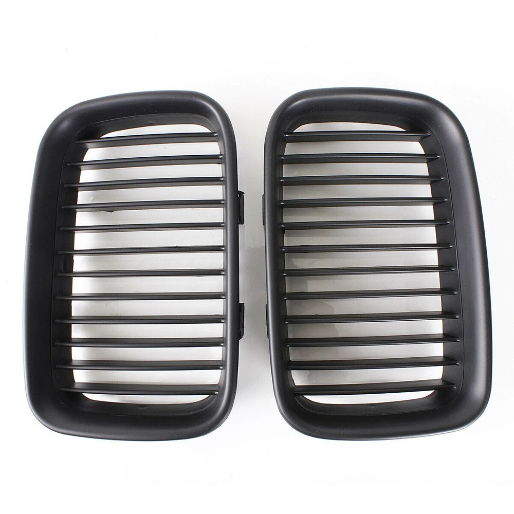 Передняя Матовая Черная решетка радиатора для BMW E36 1992 1996 318i 325i|Гоночные решетки| |