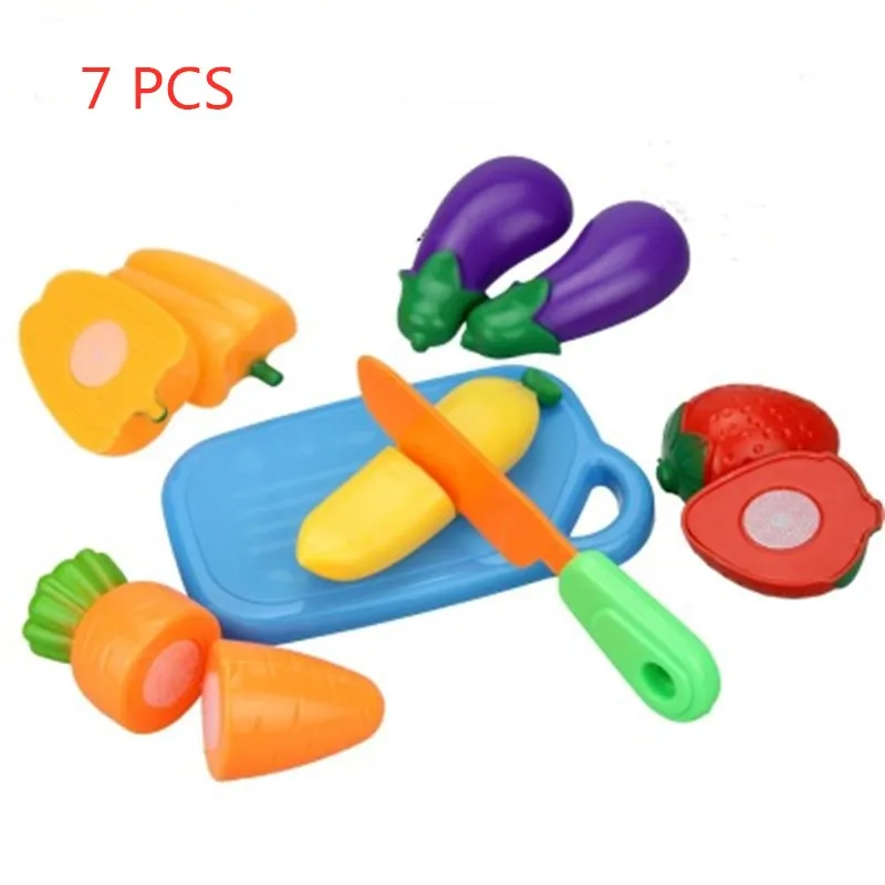 Новинка 7 шт./лот безопасный детский игровой домик пластиковая пищевая игрушка