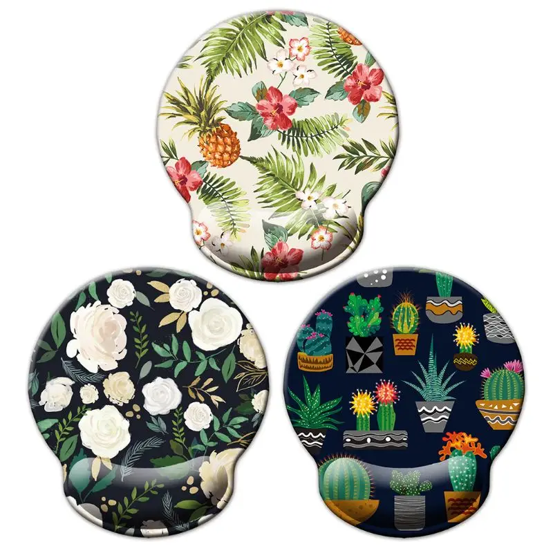 Коврик из ЭВА для мыши защита запястья мягкая пена с эффектом памяти