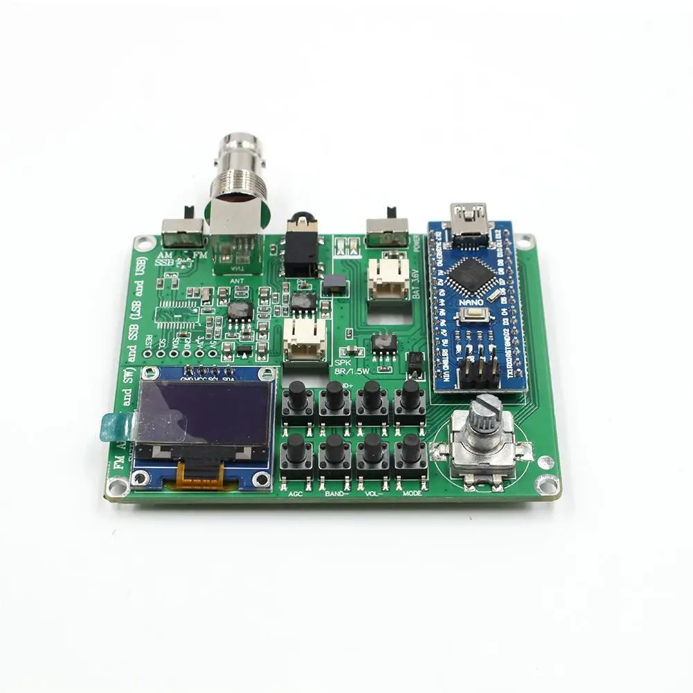 Полнодиапазонный радиоприемник поддерживает FM AM SSB гарнитуру с