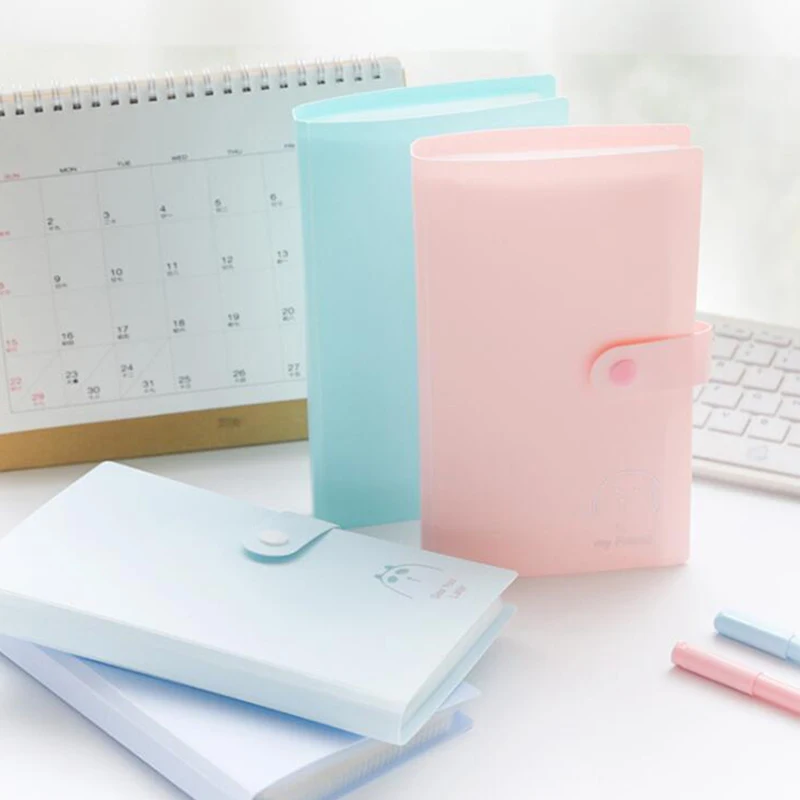 120/240 Pocket Name Card Book Home Picture Case Storage Photo Album Photocard ID Holder Accessories Dropship | Дом и сад