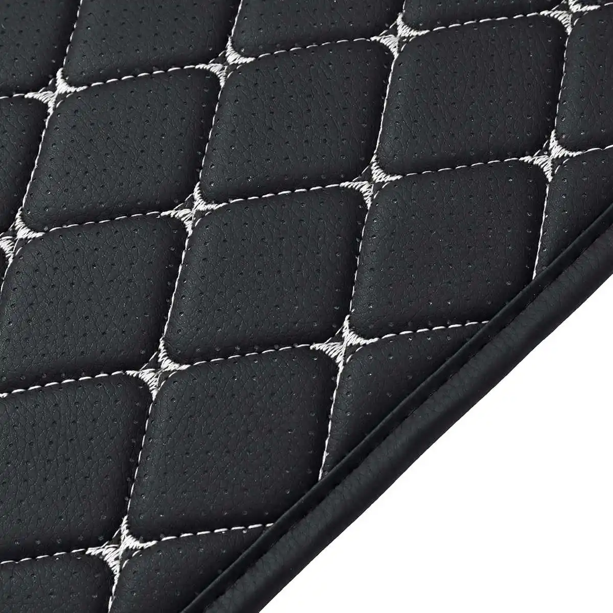 Универсальный кожаный чехол на переднее и заднее сиденье автомобиля подушка