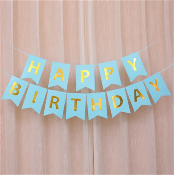bluebanner 16 дюймов розовое золото испанский Feliz Cumpleanos воздушные шары для дня рождения буквы фольги шар для украшения вечеринок Алфавит воздушный надувные шары - Цвет: bluebanner