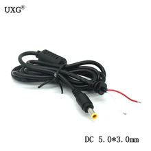 5.5*3.0mm 5.0x3.0mm DC Power Charger Plug Connector With Cable Extension Cord For Samsung Laptop Notebook Adapter 1.2m 4ft