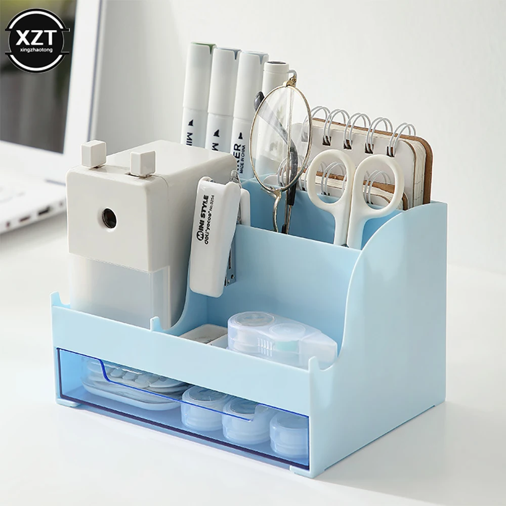 

Pen Holder Desk Organizer Pencil Holder Organizers For Desktop Stand Pens Office Accessories Stationery Storage Large Capacity