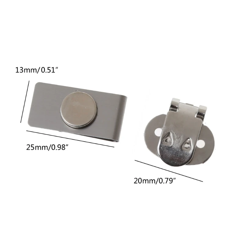 

Magnetic Tie Clip Invisible Men's Suit Jacket Stainless Steel Magnetic Lapel Pin