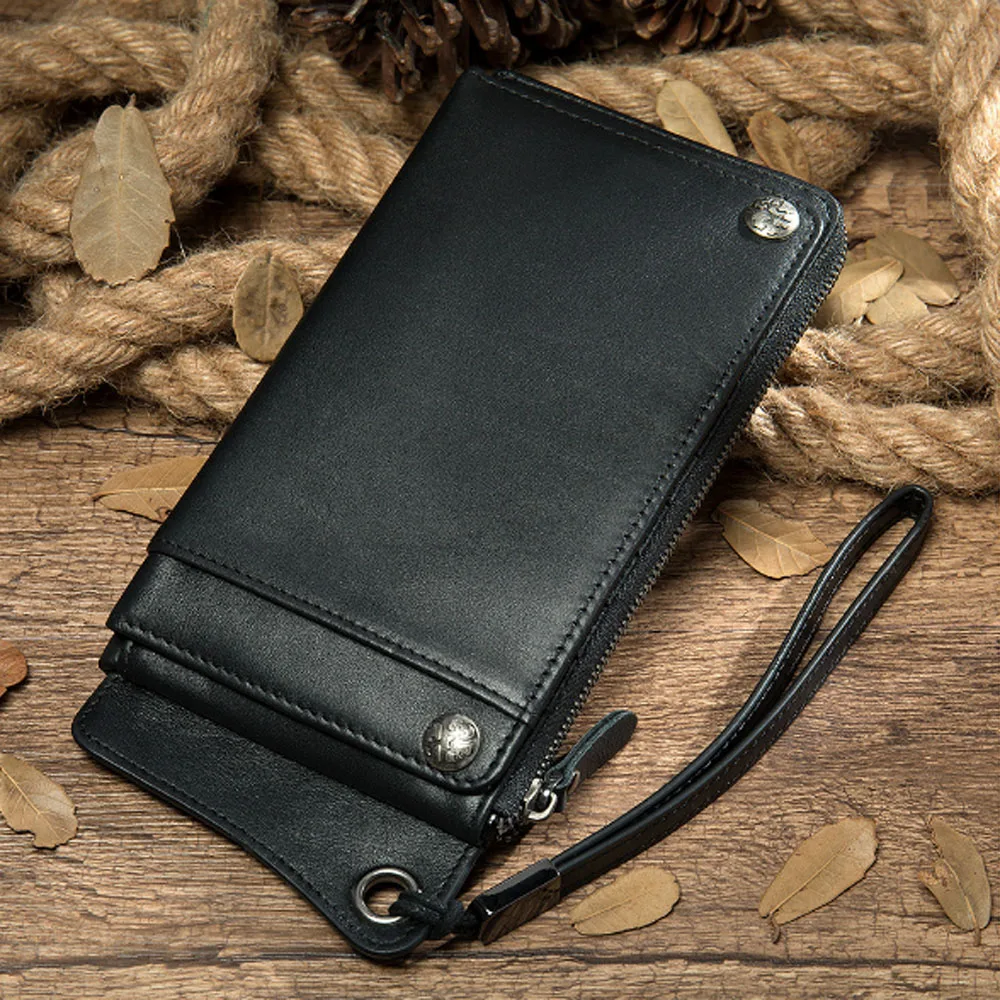 

Wallet Case for Women Men Compatible Clutch Wallet Leather Handbag Wristlets Card Holder Wristlets Clutch Phone Bag