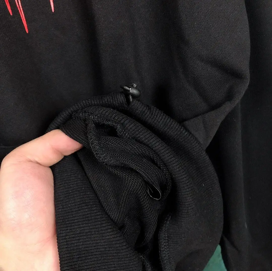 Vetements, толстовки для мужчин и женщин, 1:1, высокое качество, капля крови, надпись, вышивка, хип-хоп, kanye west, vetements, противотуманная Толстовка
