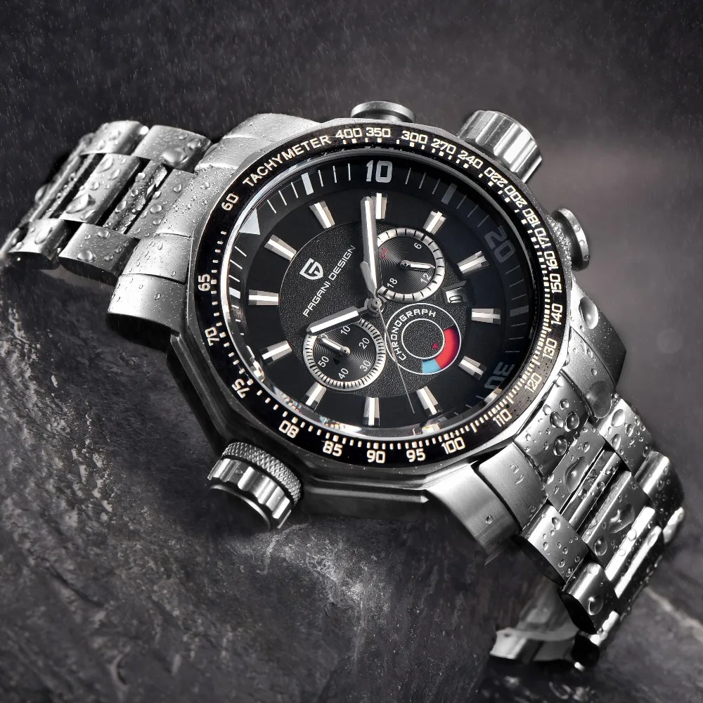 Топ люксовый бренд PAGANI Дизайн Спортивные часы Reloj Hombre военные водонепроницаемые