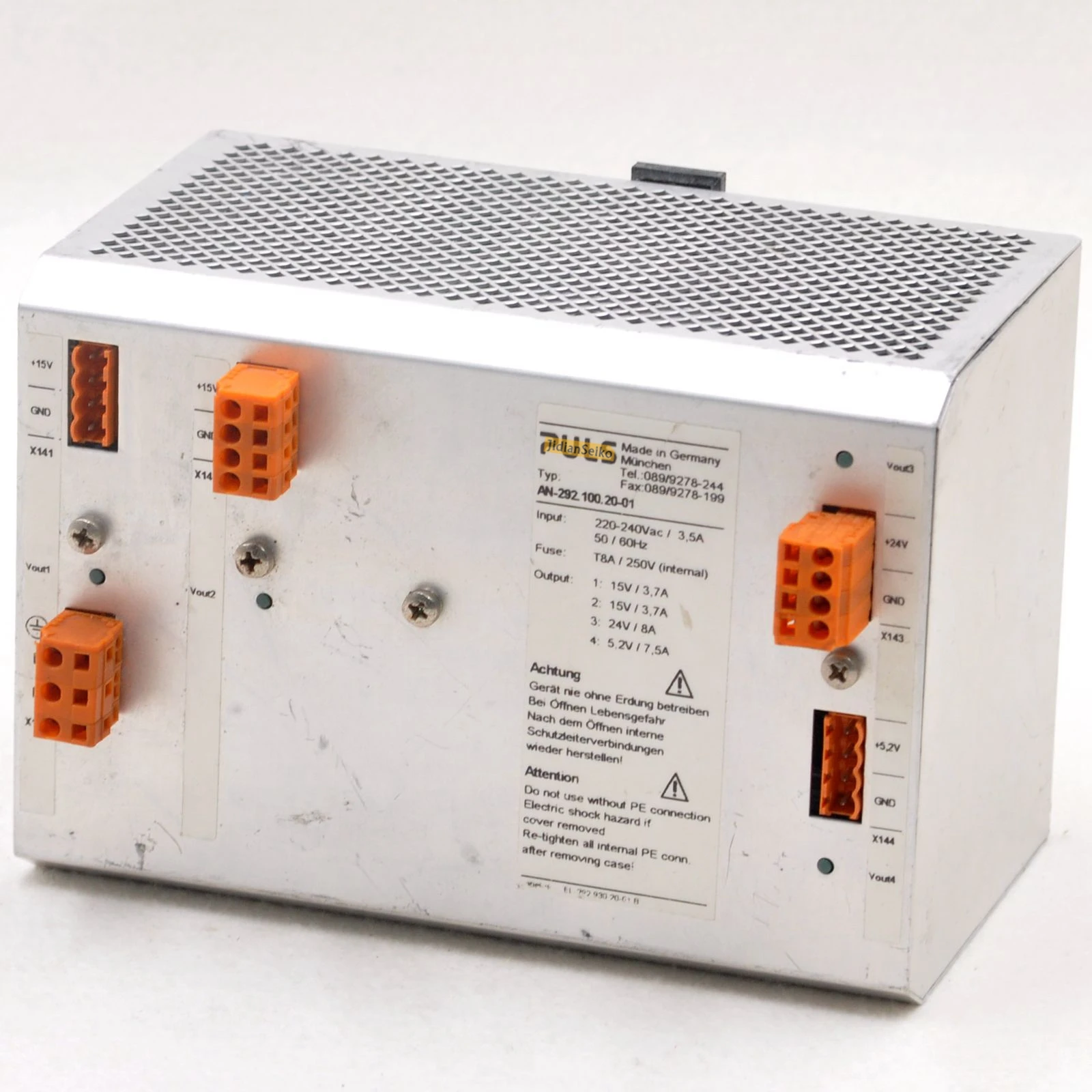 

Германия AN-292 100,20-01 источник питания