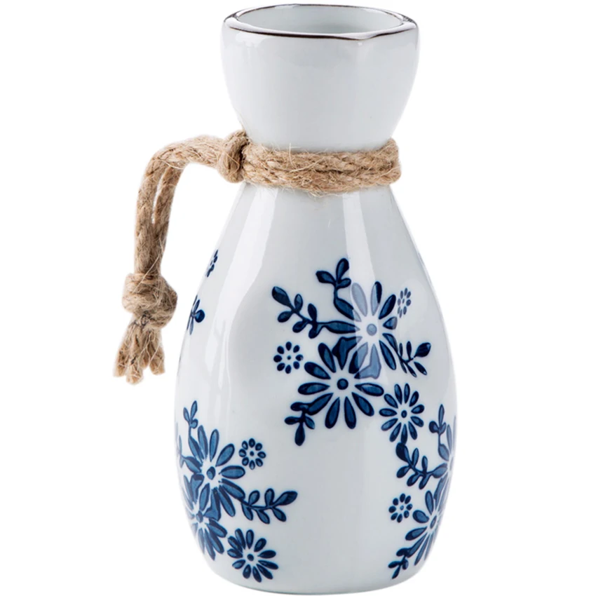 Набор японских керамических чашек для сакэ винтажные фляжки алкогольных