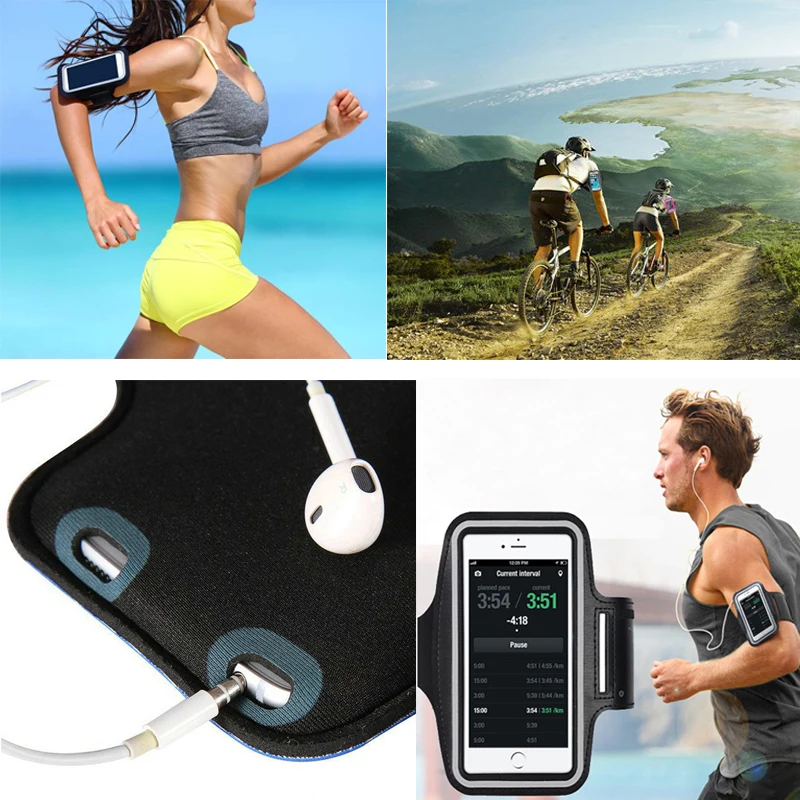 

Brassard Telephone Sport For Samsung iPhone xs max x xr 7 8 6s plus Exercise Case Running Armbands Belt Mobile Phone Accessories