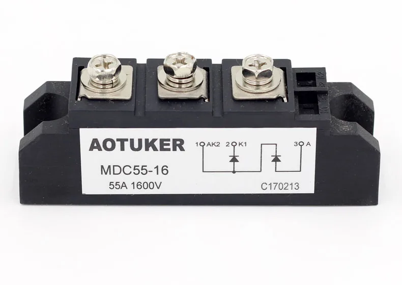 

Выпрямительный модуль MDC55-16 55A 1600V кремниевый выпрямительный модуль