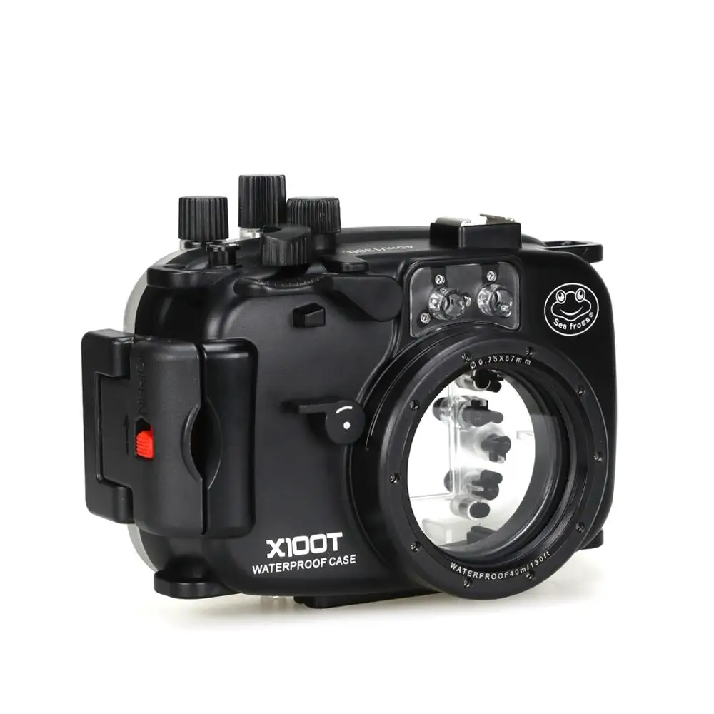 Пластиковый чехол Seafrogs для камеры водонепроницаемый Fujifilm X100T защитное