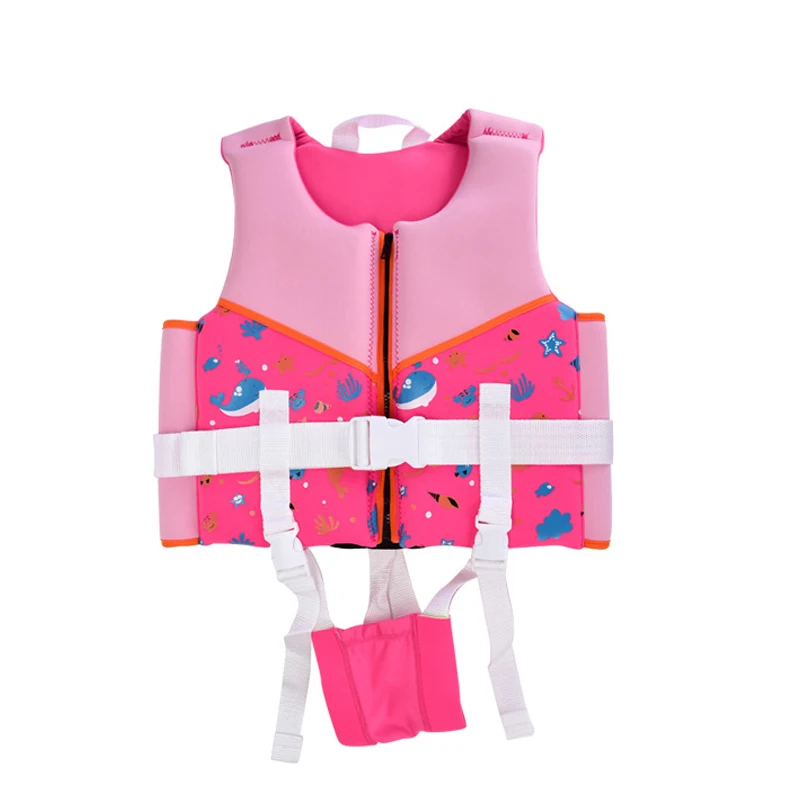 

Neoprene Kids Life Jackets Baby Life Vest Water Pool Swim 5-26kg Chlidren Learning Swimming Trainer Shark Buoyancy Floating Vest