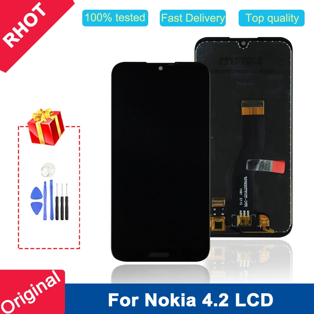 

5.71'' LCD Display for For Nokia 4.2 N4.2 TA-1184 TA-1133 TA-1149 LCD Touch Screen Digitizer Assembly for Nokia 4.2 Display