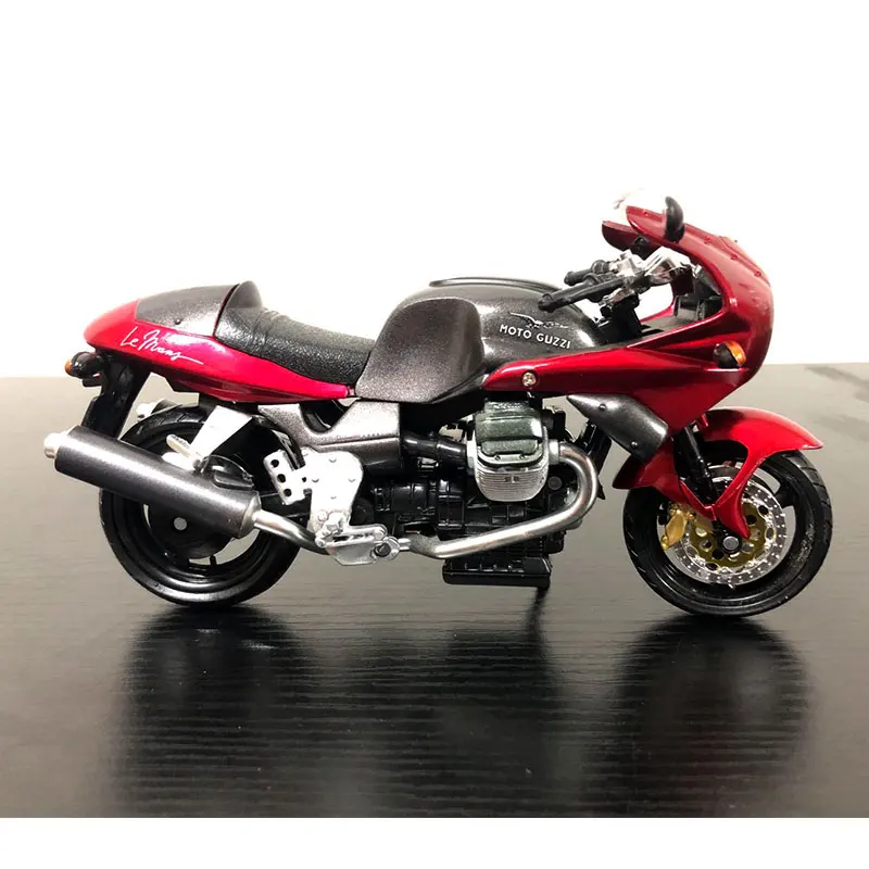 5 шт./лот оптовая продажа NEWRAY масштаб 1/12 модель мотоцикла игрушки MOTO GUZZl литая