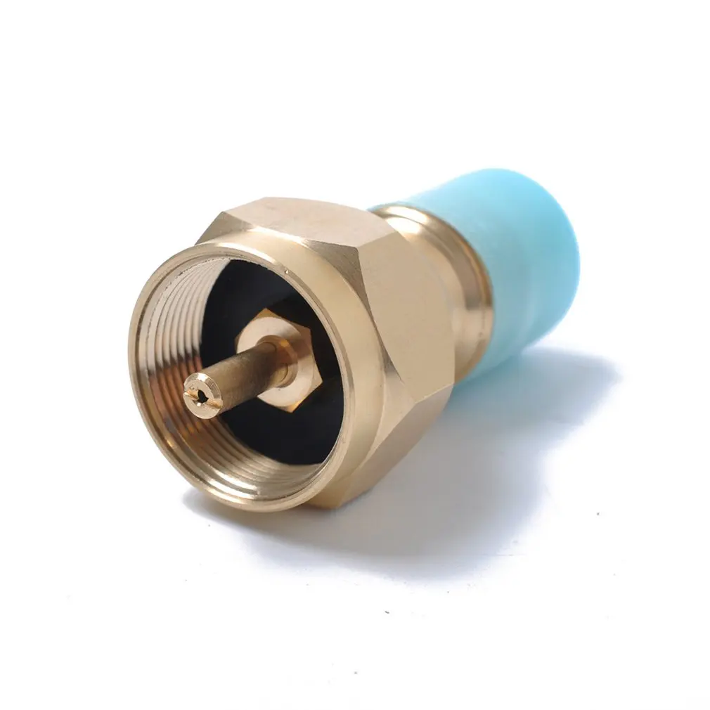 

BIG SALE!Outdoor Camping Hiking Stove Adaptor Propane Refill Gas Furnace Connector Cylinder Tank Coupler Heater Camping Hunt