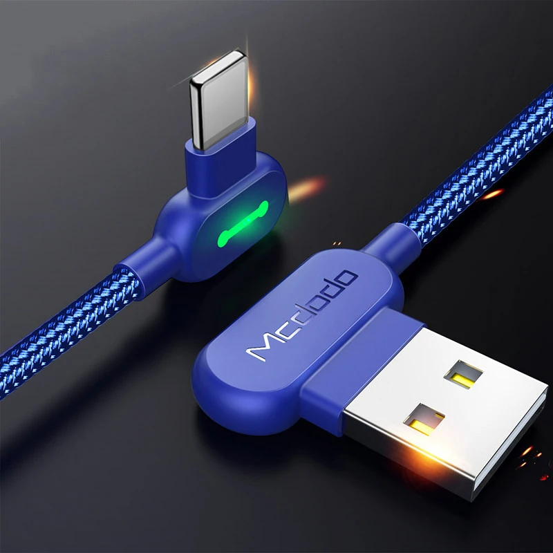 MCDODO 3 м 2.4A Быстрый USB кабель для iPhone 11 Pro XS MAX XR X 8 7 6s Plus 5 кабель для зарядки мобильного телефона кабель для передачи данных - Цвет: For iPhone Blue