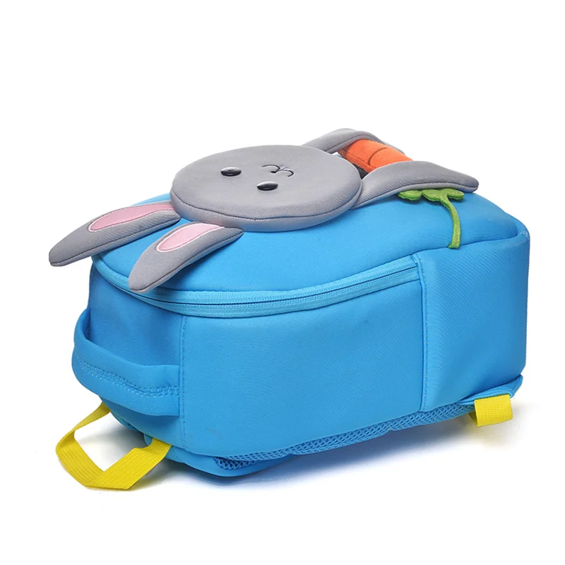 Милые школьные сумки с 3D кроликом для детей милые рюкзаки девочек и мальчиков