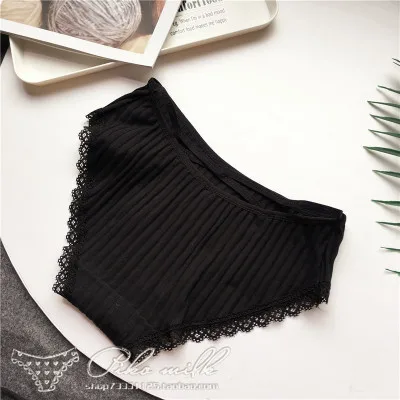 Милое сексуальное хлопковое кружевное белье с перекрестной лентой обтягивающее