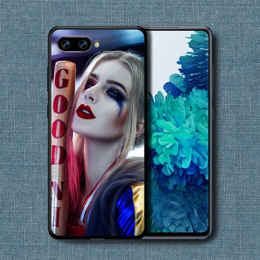 

Harleen Quinzel Joker Phone Case For Huawei Honor 6A 7A 7C 8 8A 8X 9 9X 10 10i 20 Lite Pro Play black Back Painting Shell 3D