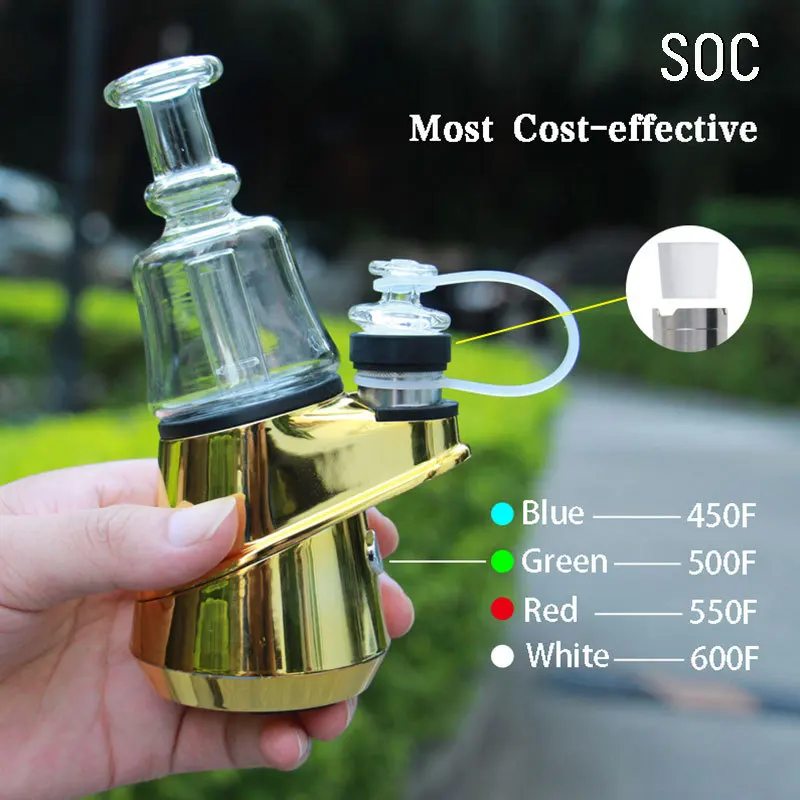 Оригинальный G9 SOC Электрический Dab Rig Enail Kit 2600 мАч контроль температуры концентрат