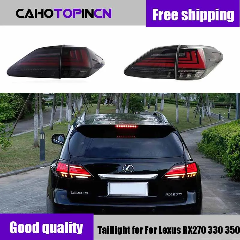 LED Tail Lights for Lexus RX350 RX450 RX270 2009-2015 TT-ABC DRL Car Taillight Assembly Signal Auto Accessories Lamp