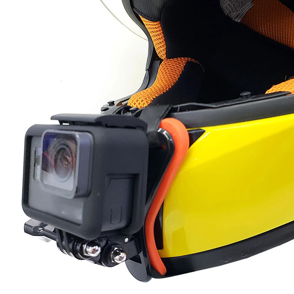 Аксессуары для мотоциклетного шлема Gopro Hero 7/6/5 SJ4000 адаптер с фиксированным