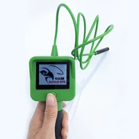 endoscope camera 2 4 inch color lcd screen mini inspection camera with 1 2m waterproof flexible cable borescope led light