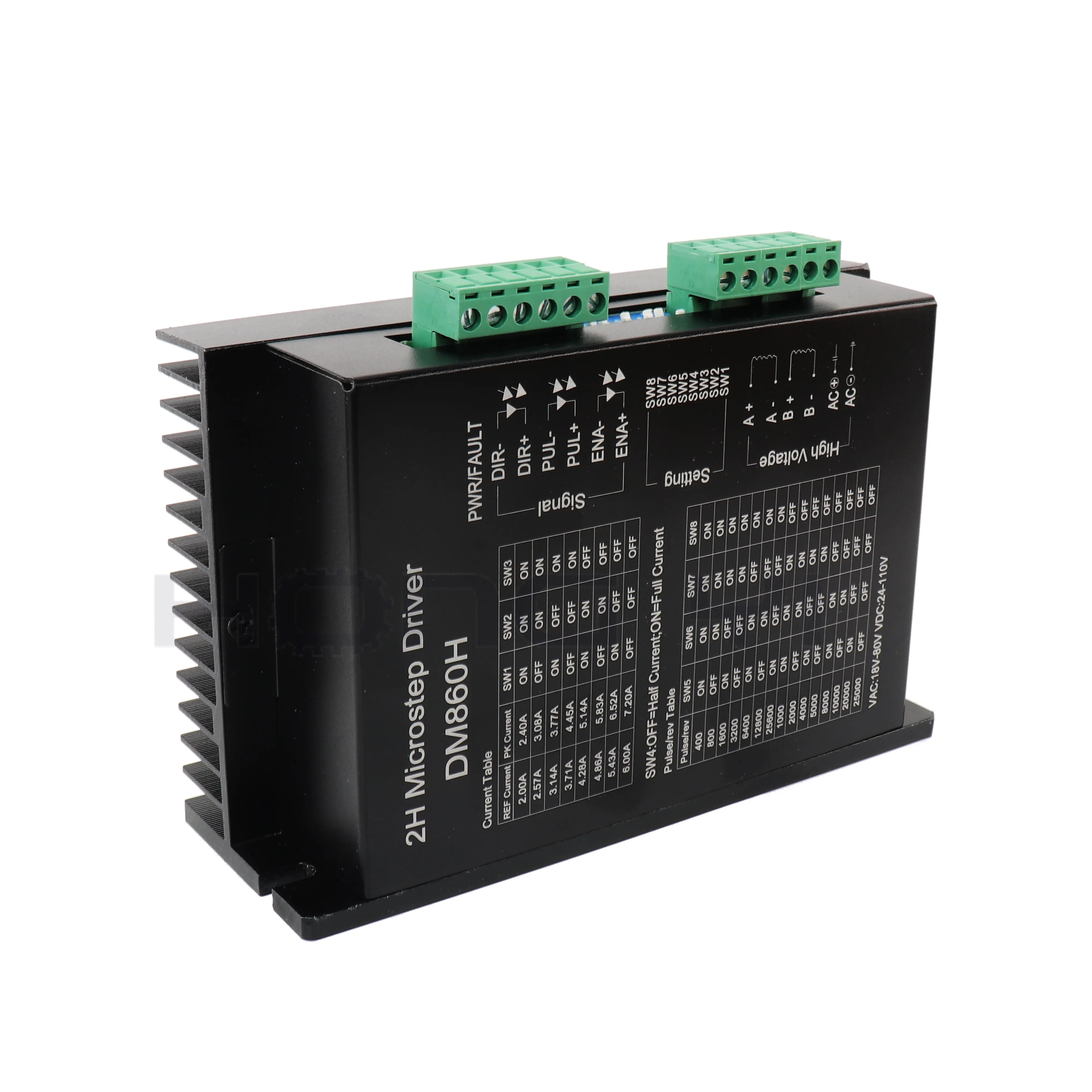 Бесплатная доставка замена драйвера шагового двигателя leadshine DM860H 2 фазный 18 80VAC 7.2A