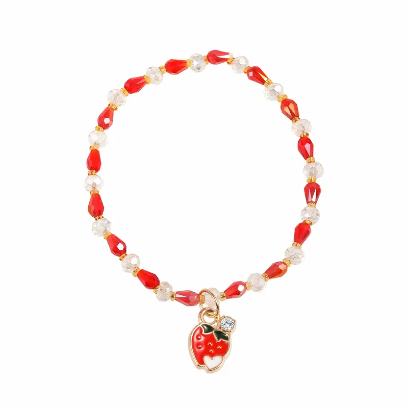 

Korean Version Crystal Bracelet Female Simple Fashion Personality Bracelet Beaded Student Bracelet Cheap Bracelets for Women