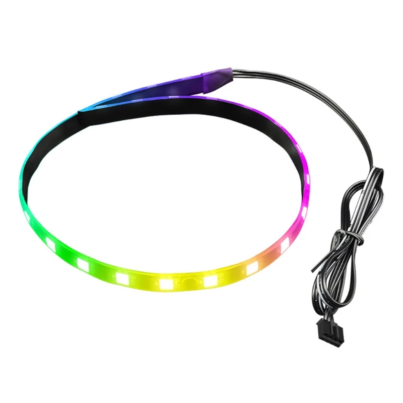 Coolmoon PC RGB светодиодная лента для материнской платы с 4-контактным RGB/5В угловой
