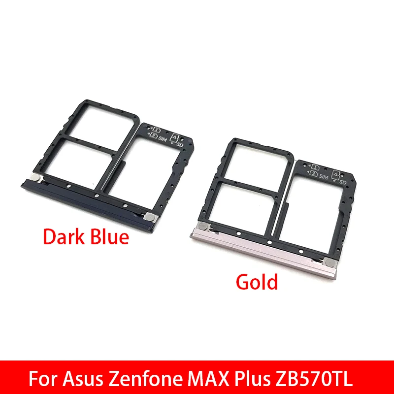 Новинка держатель слота для SIM карты адаптер Аксессуары Asus Zenfone MAX Plus ZB570TL|Адаптеры