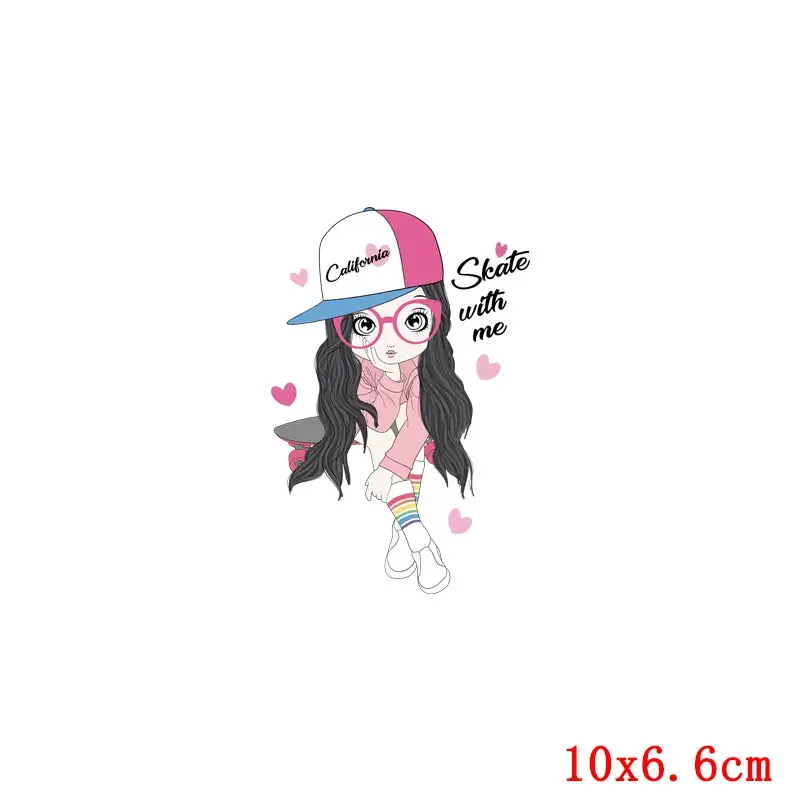 Прелестные Пластыри для девочек Prajna виниловые термопереводные одежды сделай сам