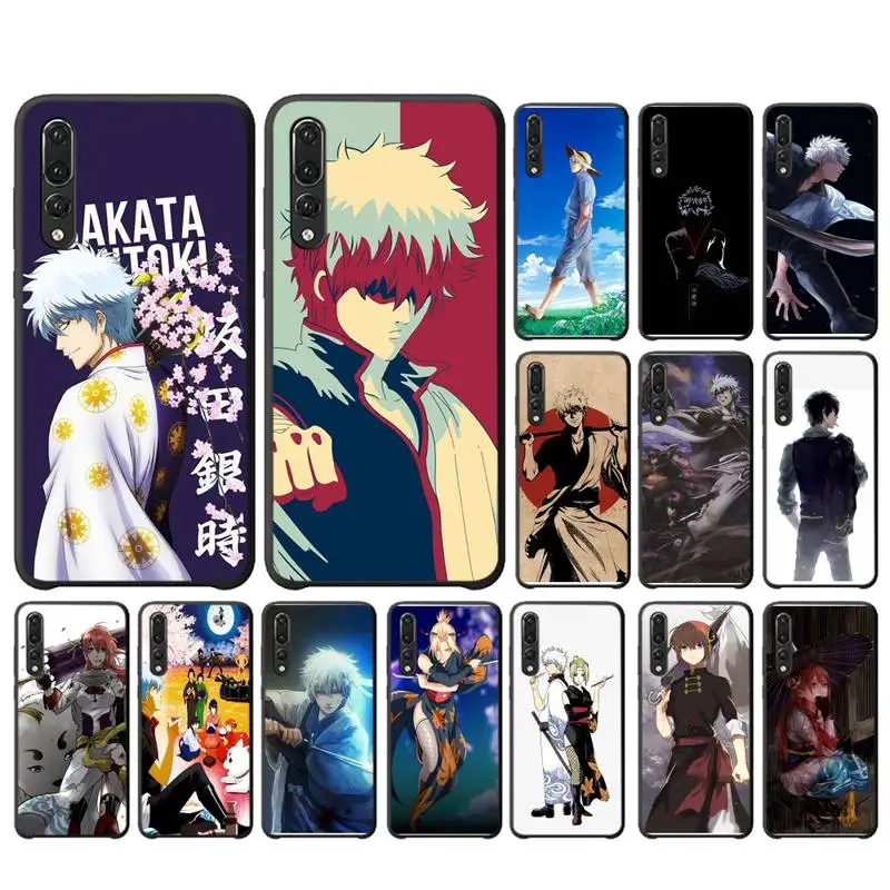 

Gintama Phone Case For Huawei Y6 2018 Y7prime2019 funda Case for Y8p Y9 2019 Capa