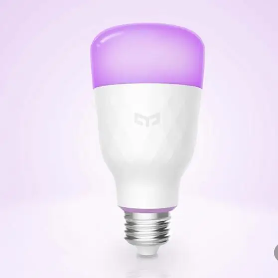 no Apple HomeKit Умный светодиодный светильник Xiao mi Yeelight, цветной, 800 люменов, 10 Вт, E27, Lemon Xio mi, умная лампа для mi Home App, белый/RGB, опция iOS, Android - Цвет: no Apple HomeKit