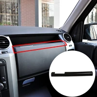 1 pcs black abs chrome interior glove box moldings cover trim for land rover discovery 3 lr3 2004 2009 car accessories