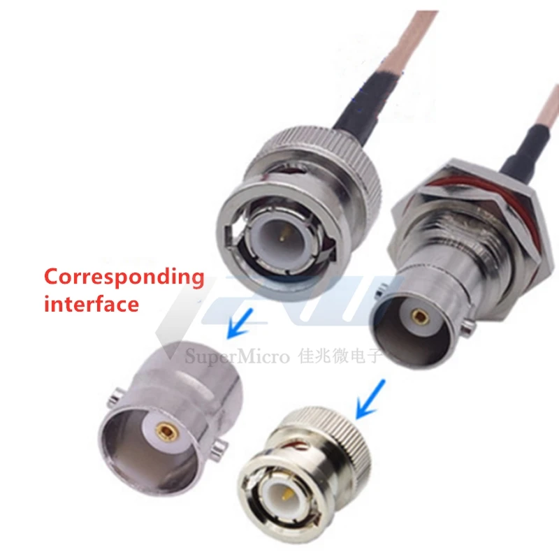 Новинка Женский Разъем штырь разъем BNC RG316 фотография радиоприемник baofeng impact 1