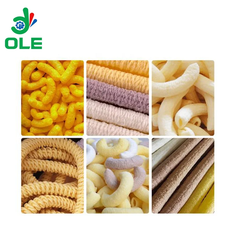 Машина для изготовления риса кукурузы закусок экструдер низкая цена машина