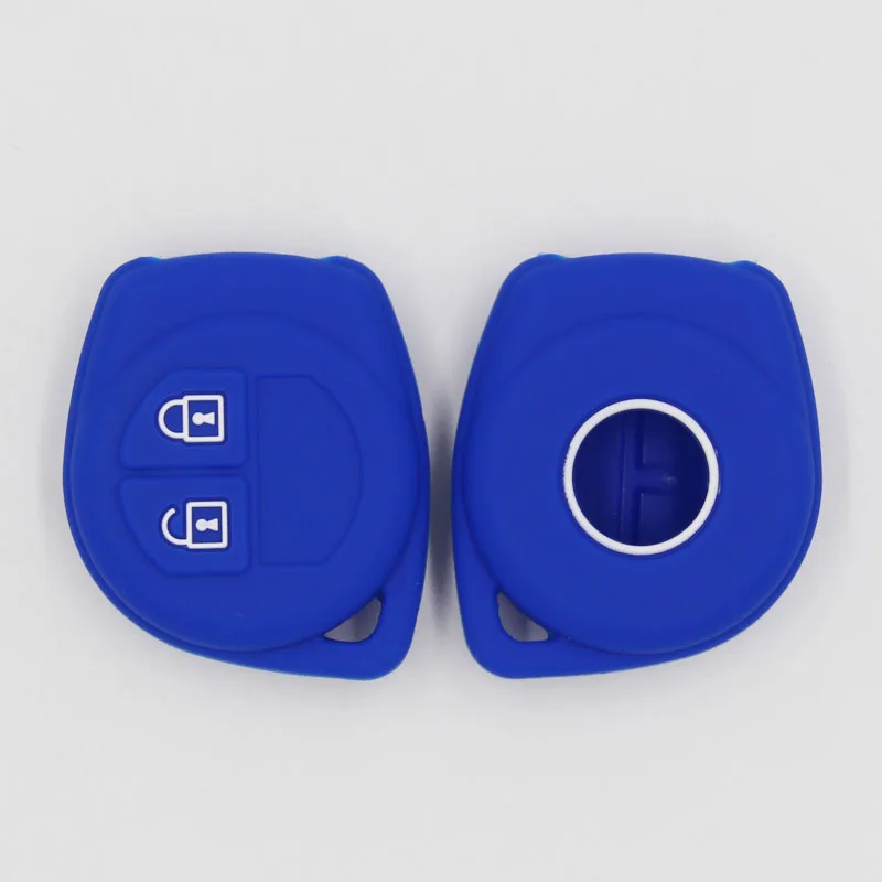 

KAPU 1PC Wholesale 2 Buttons Remote Silicone Key Case for Car Suzuki Amagatarai SX4 Swift Liana Alto Igins Esteem Baleno GR