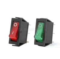 2pcs kcd3 rocker switch on offon off on 3pin electrical equipment with light power switch 16a 250vac 20a 125vac 35mmx31mmx14mm