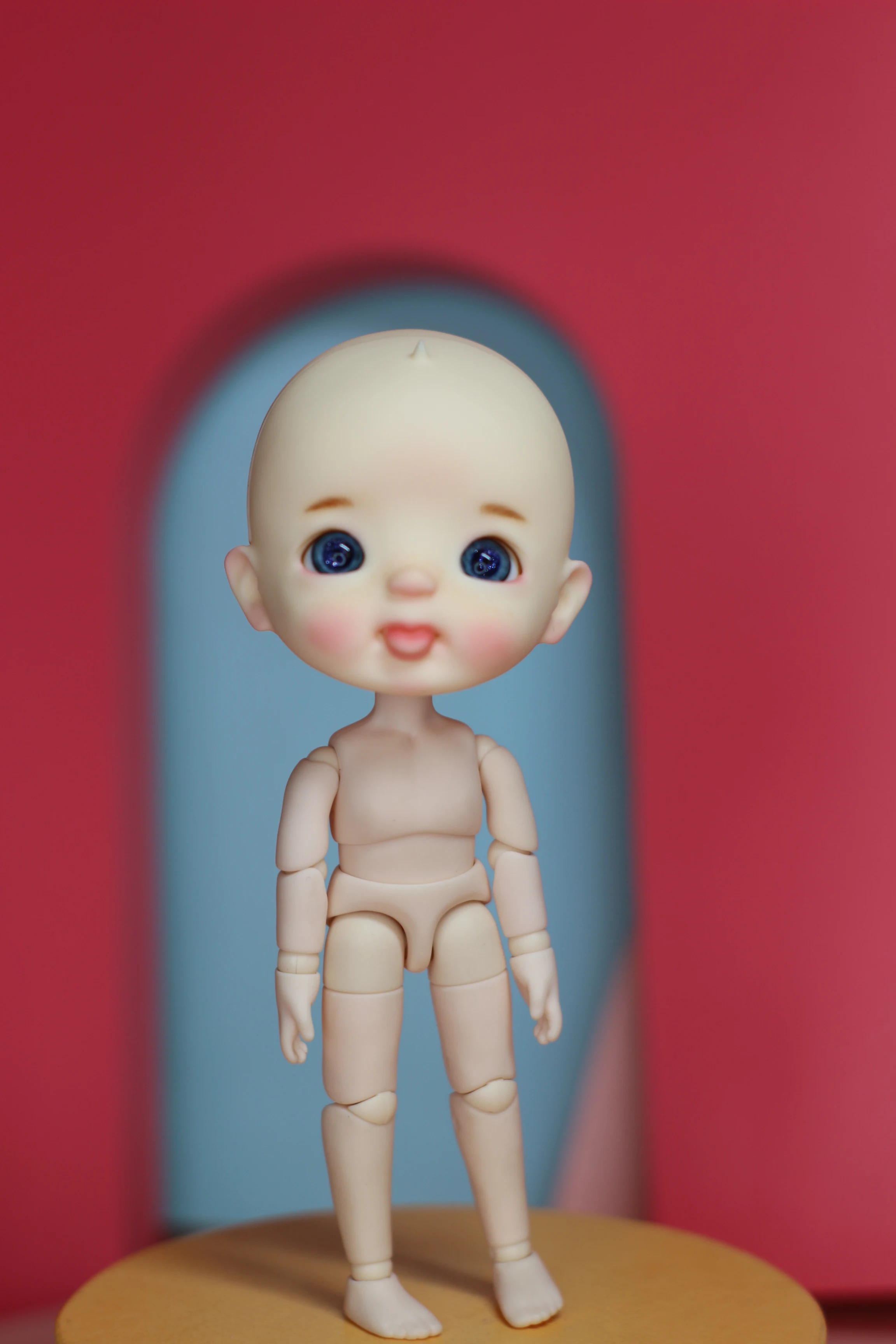 OB11 кукла Tommy 1/12 1/8 bjd детская голова включая кукольную голову и парик одежду обувь