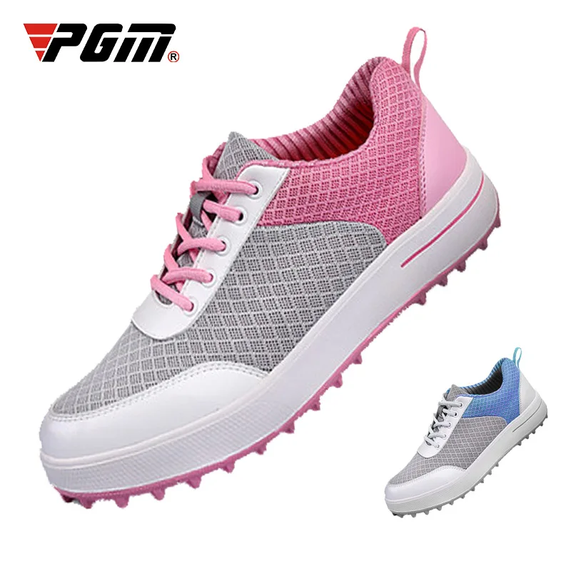 PGM golf shoes are fashionable and comfortable. Women's shoes are breathable and crease-free mesh shoes in summer