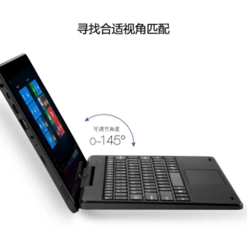10,1 дюймовый планшетный ПК с Windows 10 Intel Cherry Trail-T3 Z8350 Четырехъядерный 4 Гб ram 32 ГБ rom type-C 2 в 1 планшет с клавиатурой 6000 мАч