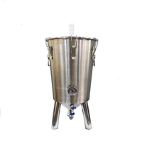 beer brewing fermenation tank conical fermenter for home brewing brewery stainless steel tank 35 liters