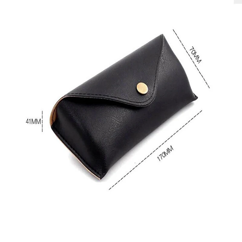 

Convenient Lightweight Leather Sunglasses Case Glasses Box Sunglasses Box High-Grade Easy To Carry Glasses Case Cover
